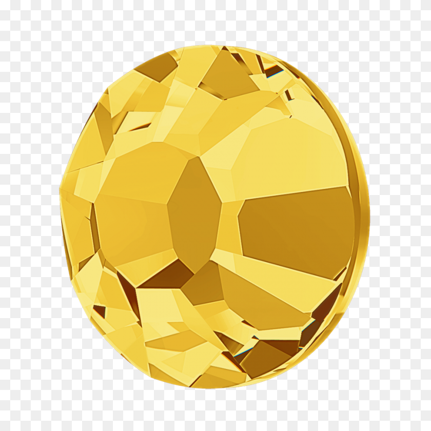 900x900 Estrella Brillante De Espalda Plana De Diamantes De Imitación Topacio Claro - Topacio Png