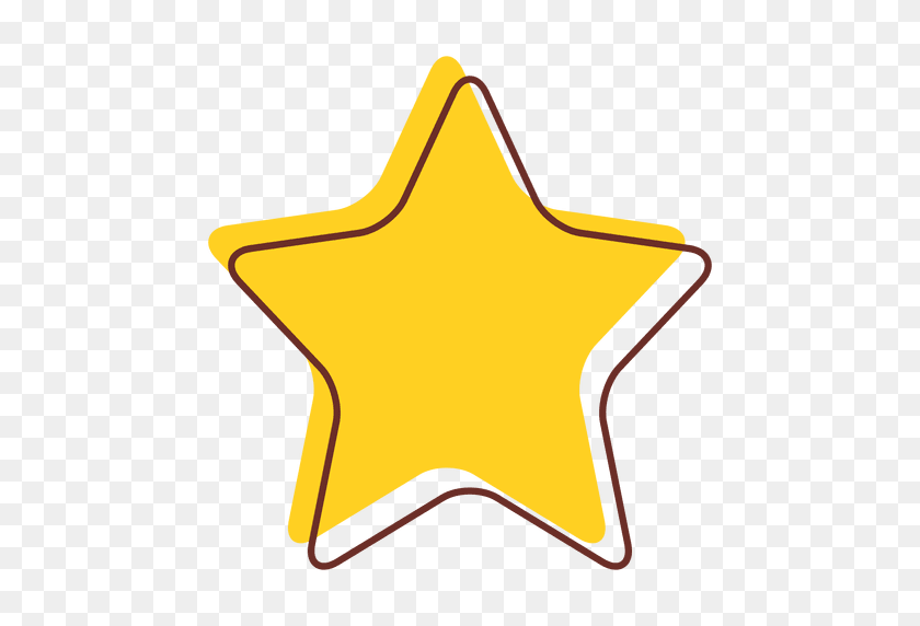 512x512 Estrella De Dibujos Animados - Estrela Png