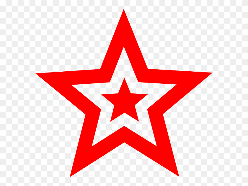 600x571 Star Clip Art - Communism Clipart