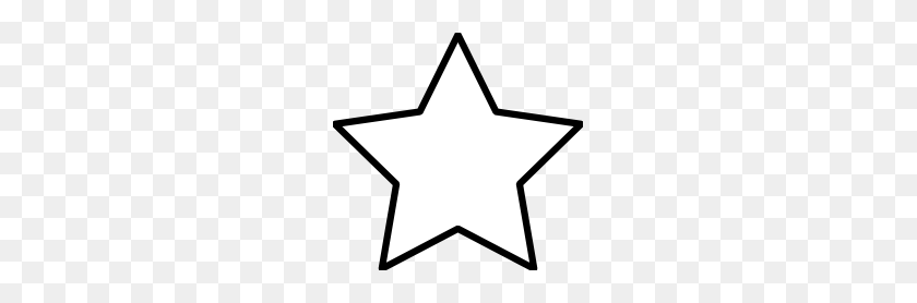 229x218 Star Clip Art Black And White - Free Star Clipart