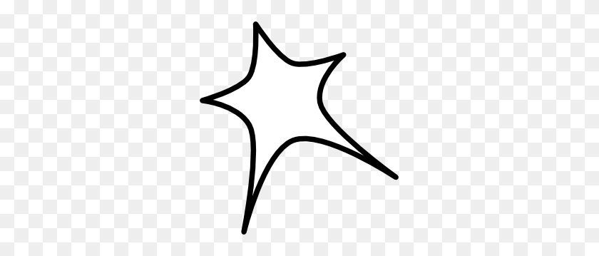 279x299 Star Clip Art Outline - Silver Star Clipart