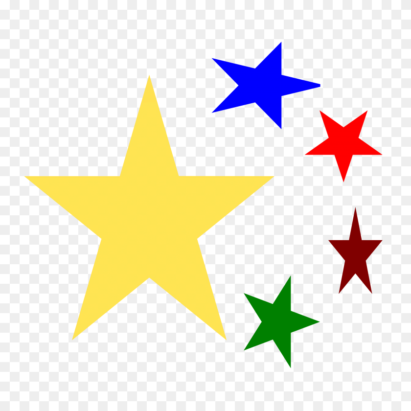 2555x2555 Star Cliparts - Estrella Dorada Clipart Gratis