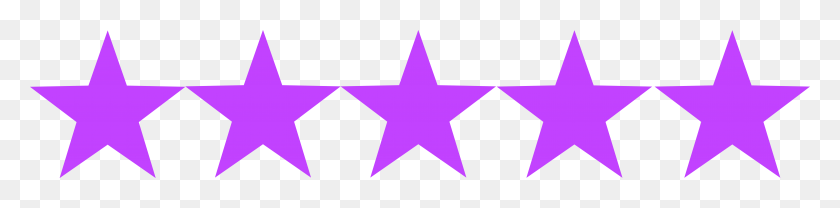 7307x1388 Star Copy Purple The Wings Family - Purple Star PNG