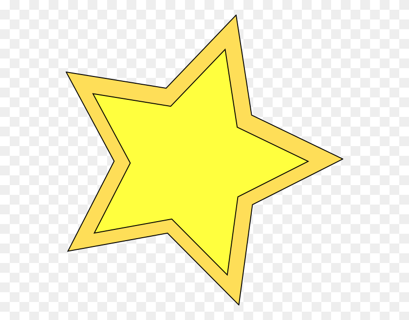 570x597 Star Double Clip Art Is Free - Stardust Clipart