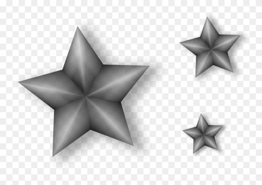 1094x750 Star Drawing Computer Icons - Silver Stars PNG