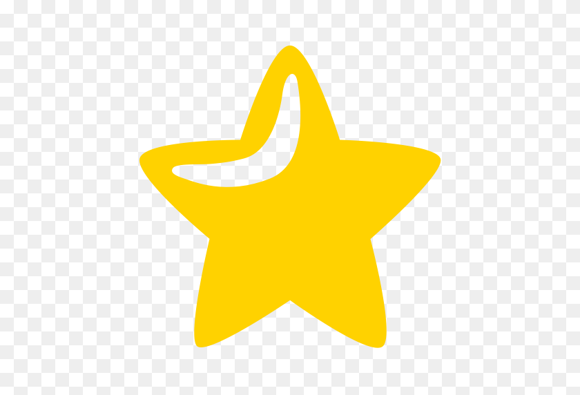 512x512 Star, Fill, Round Icon With Png And Vector Format For Free - Rounded Star PNG