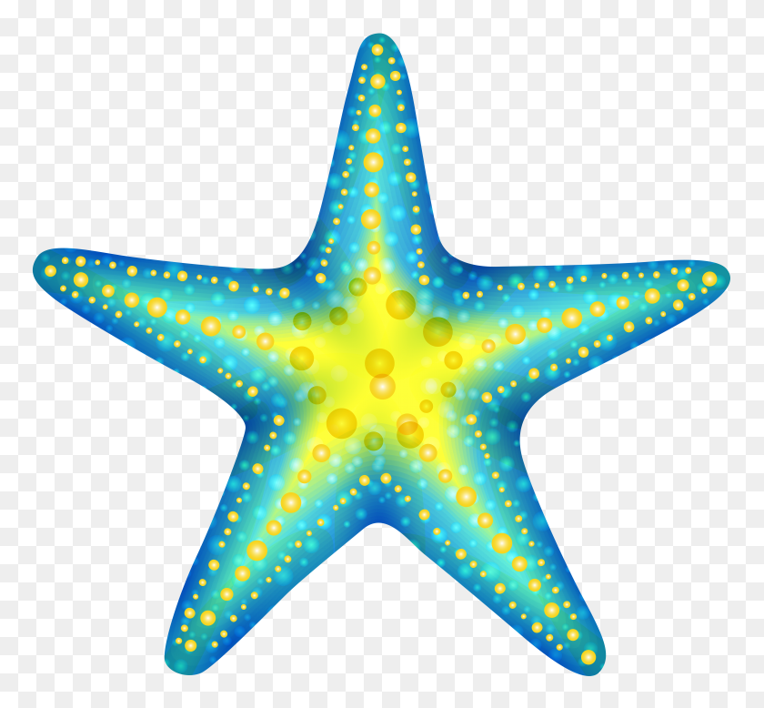 6000x5530 Звездные Рыбы Клипарт Посмотрите На Звездные Рыбы Картинки - Звезда Жизни Клипарт