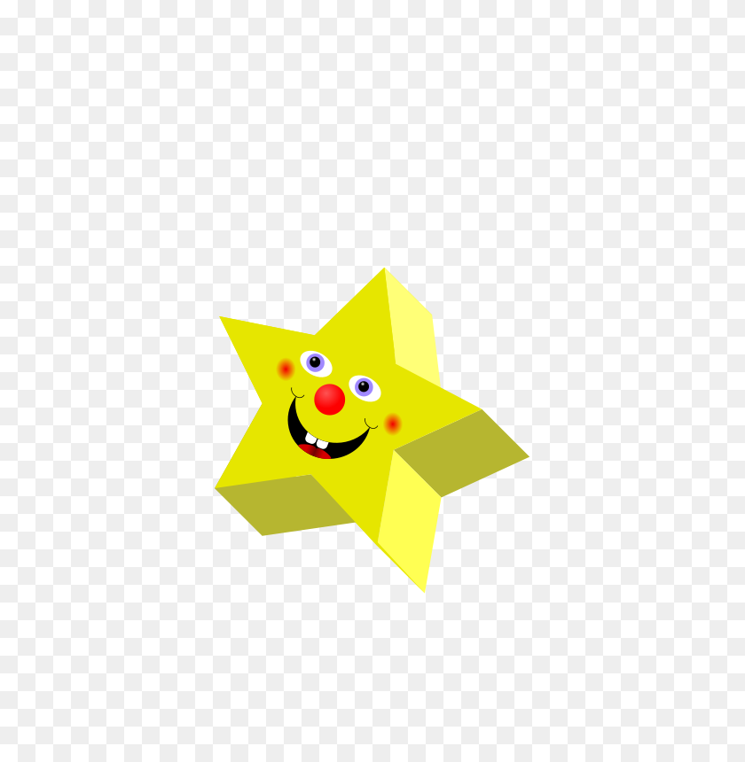 566x800 Star Free Stock Clipart - Estrellas Y Planetas Clipart