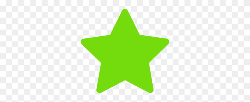 298x285 Star Green Clip Art - Green Star Clipart