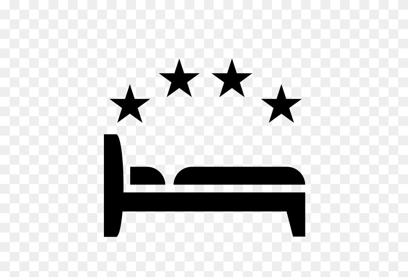 512x512 Star Hotel, Five Star Hotel, Hotel Icon With Png And Vector Format - Cinco Estrellas Png