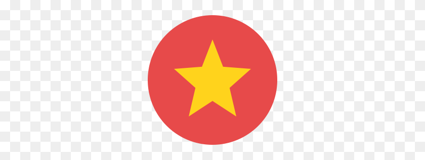 256x256 Star Icon Flat - Star Icon PNG