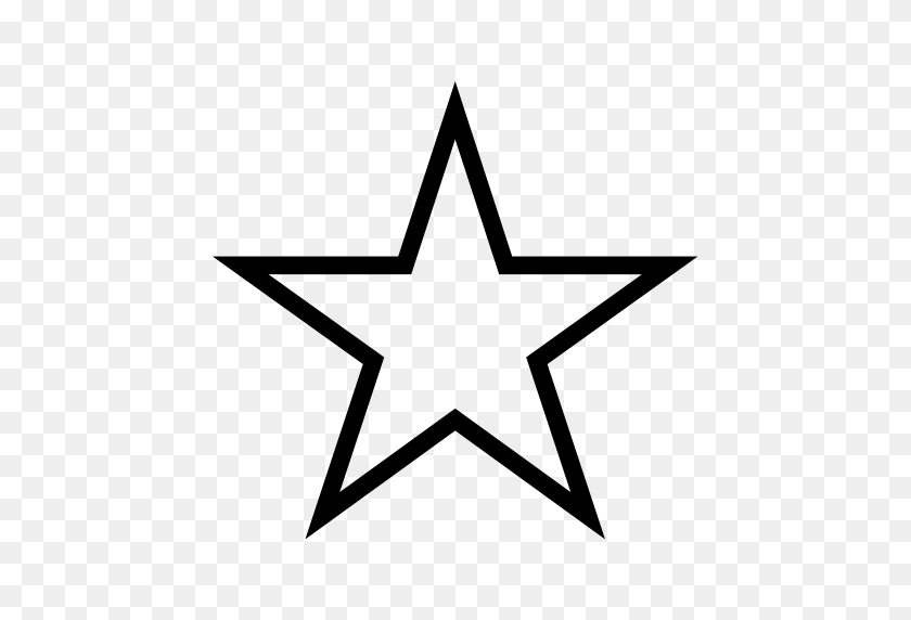 512x512 Star L, Linear, Flat Icon With Png And Vector Format For Free - Letter L Clipart Black And White