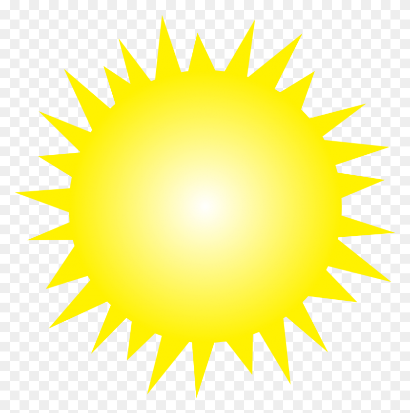 784x791 Star Light Star Bright Clipart - Sun Rays Clipart