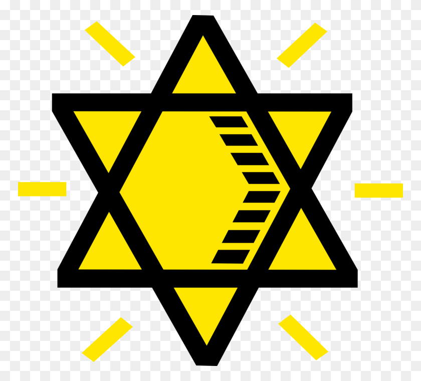 768x700 Star Of David Symbol Of Judaism - Star Of David PNG