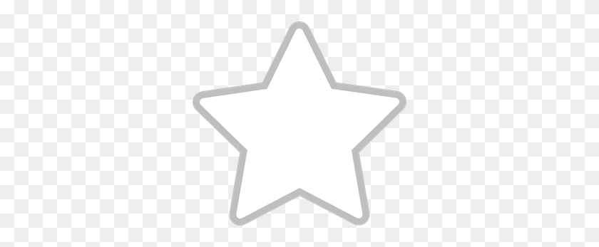 300x287 Star Off Png Clip Arts For Web - Off White PNG