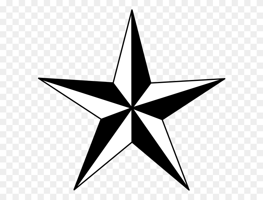600x580 Star Outline Images - Fireworks Clipart Black And White