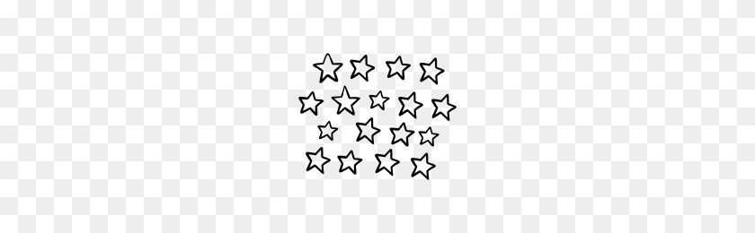 200x200 Star Pattern Icons Noun Project - Star Pattern PNG