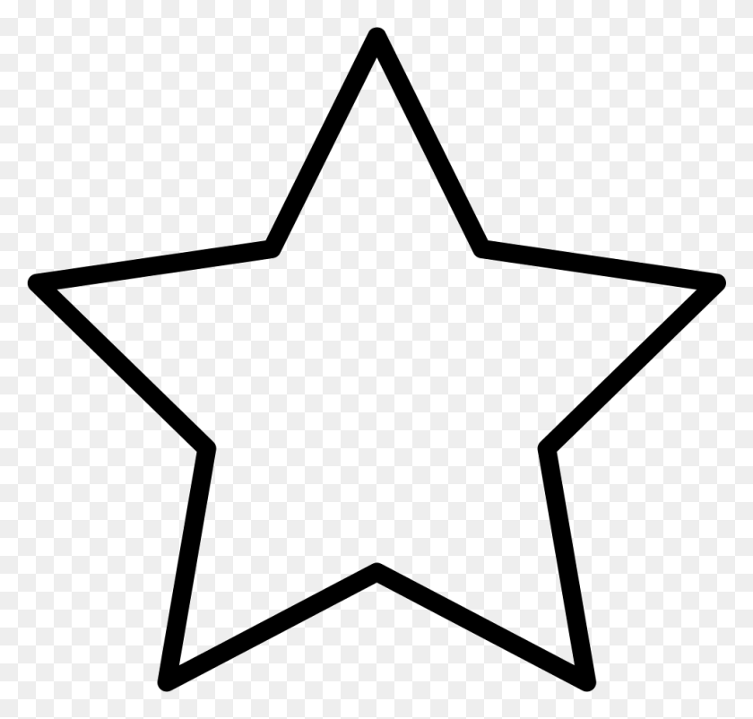 981x934 Star Png Image, Free Picture Download - Black Star PNG