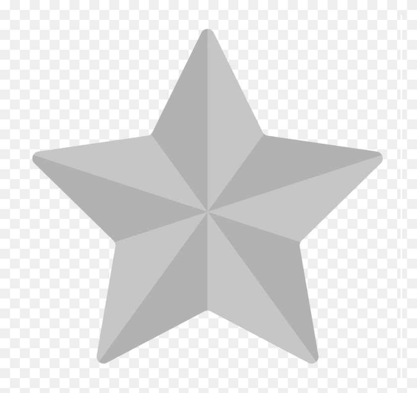 1000x936 Star Png Image, Free Picture Download - Gray PNG