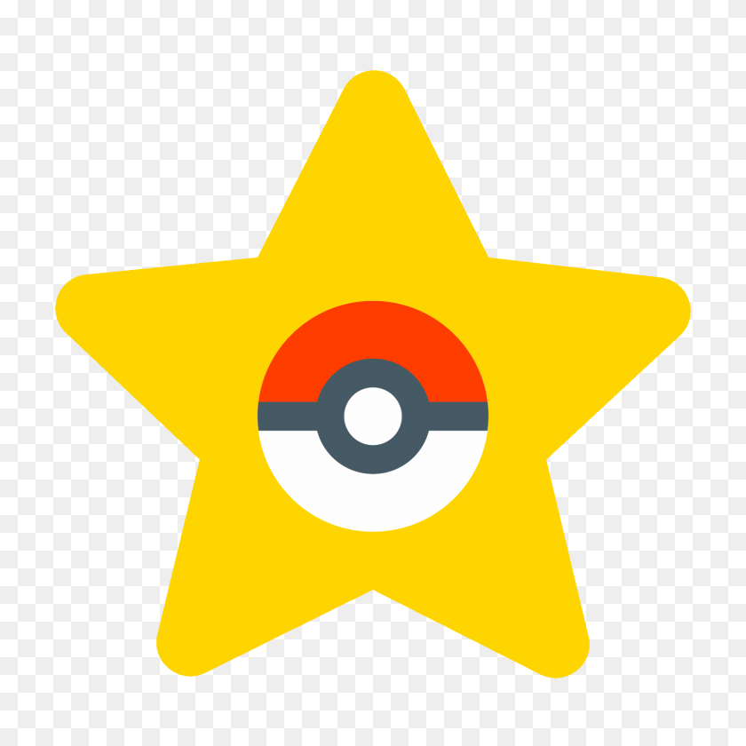 1600x1600 Estrella De Pokemon Icono - Pokemon Imágenes Png