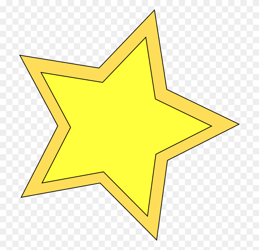 716x750 Звездные Многоугольники В Искусстве И Культуре Желтого Цвета - Двойная Линия Клипарт
