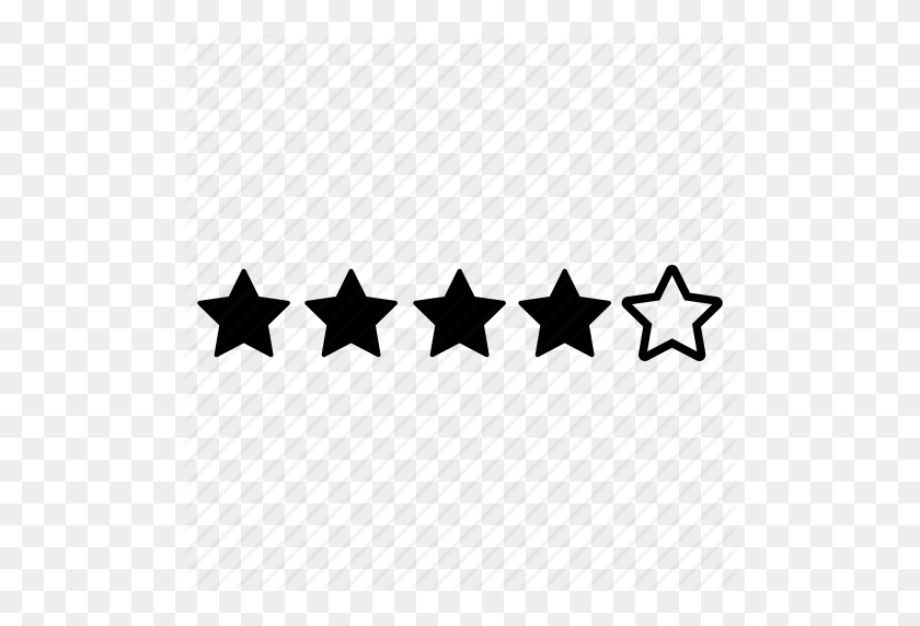 512x512 Star Rating Icon Png Png Image - 5 Star PNG