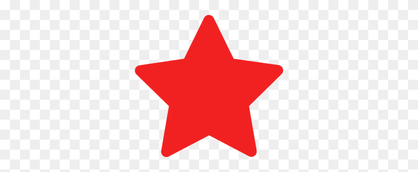 298x285 Star Red Clip Art - Red Stars PNG