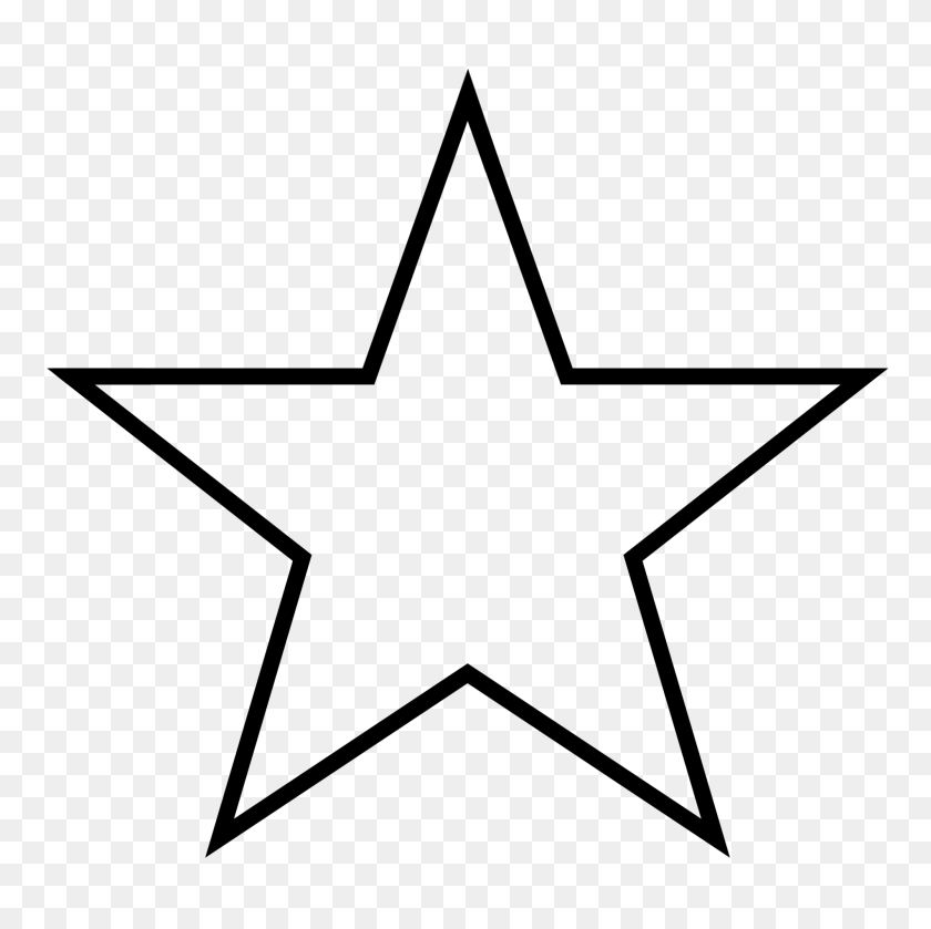 2000x2000 Star Shape Images Group With Items - Mexican Flag Clipart Black And White