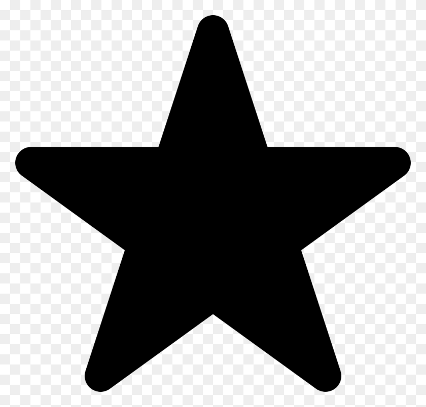 980x936 Star Shape Rounded Png Icon Free Download - Rounded Star PNG