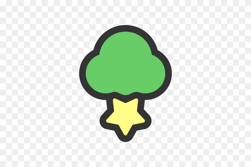 500x500 Звездное Дерево - Логотип Дерево Png