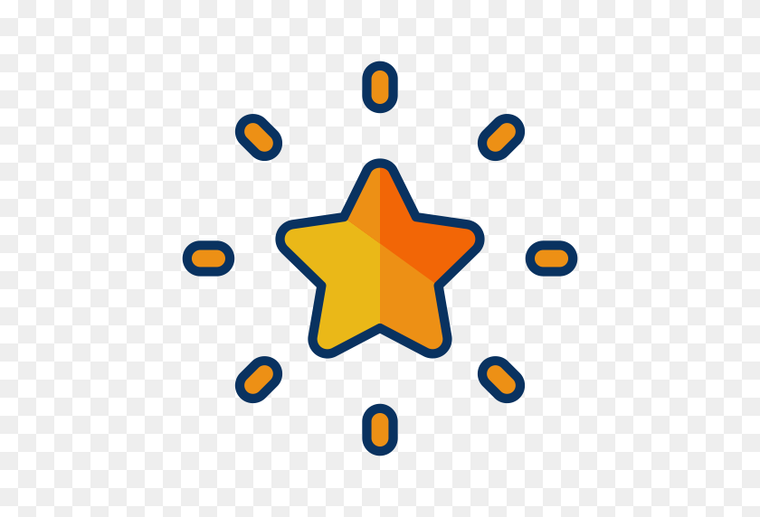 512x512 Star, Tree, Christmas, Decoration, Decorate Icon - Christmas Star PNG