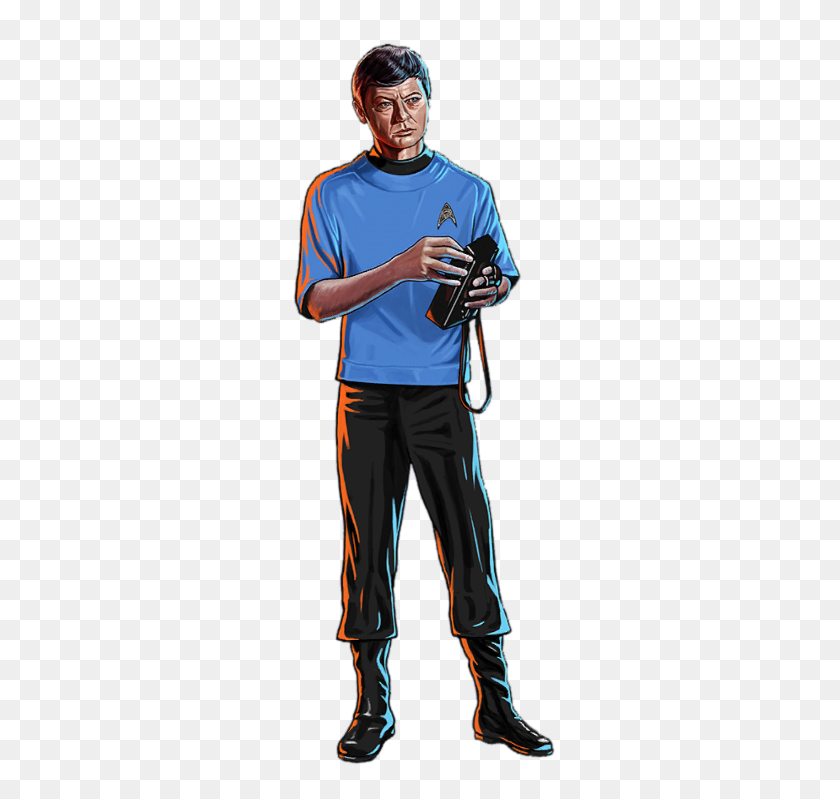 287x739 Star Trek Star Trek, Star - Russell Wilson PNG