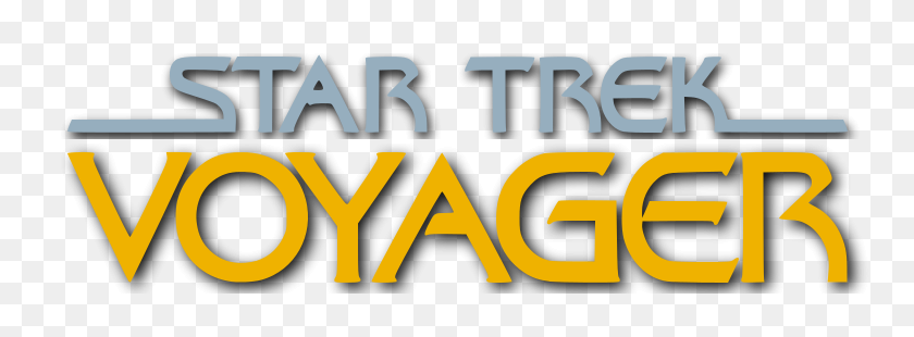 760x250 Star Trek Voy Logo - Star Trek PNG