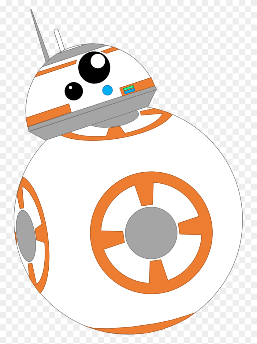 751x1064 Star Wars, And Stars - Bb8 PNG