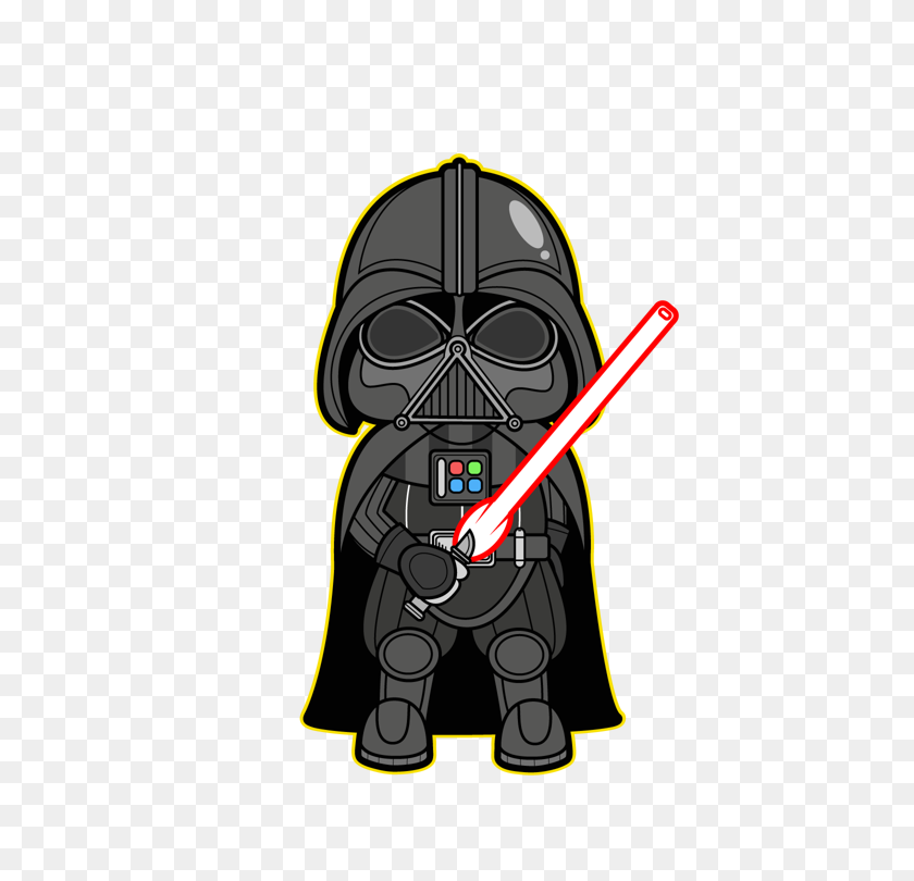 600x750 Star Wars Clipart Darth Vader - Star Wars Clipart