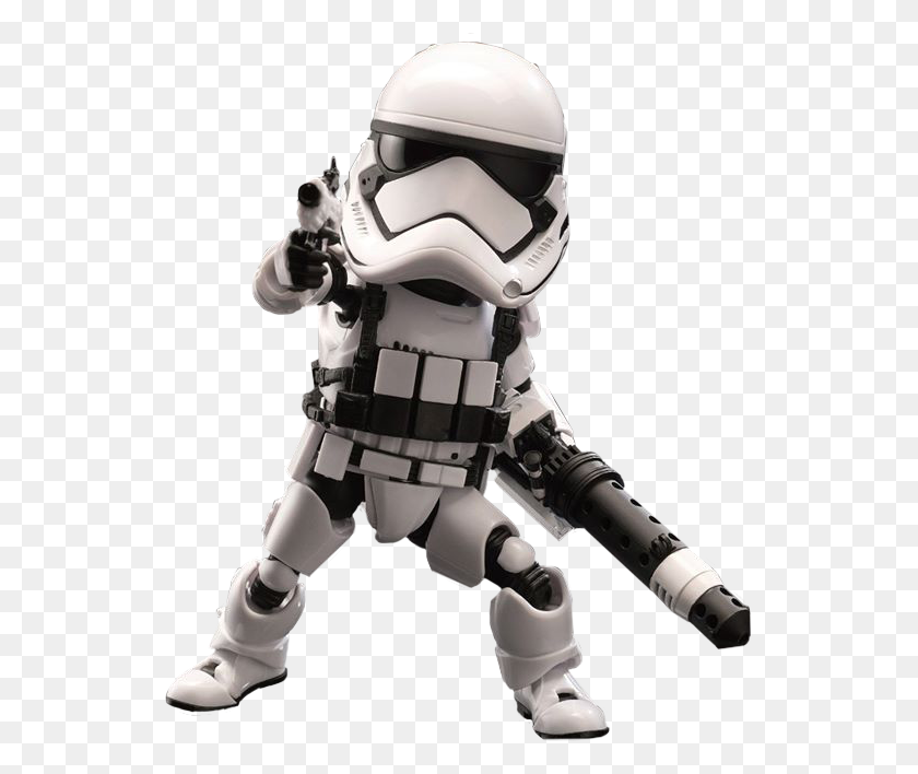 537x648 Star Wars Episode Vii The Force Awakens Megablaster Heavy - Stormtrooper PNG