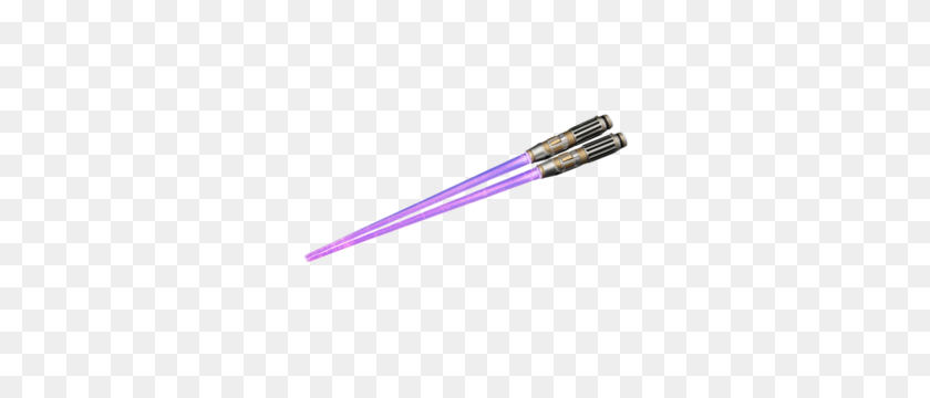 300x300 Star Wars Lightsaber Chopsticks - Mace Windu PNG