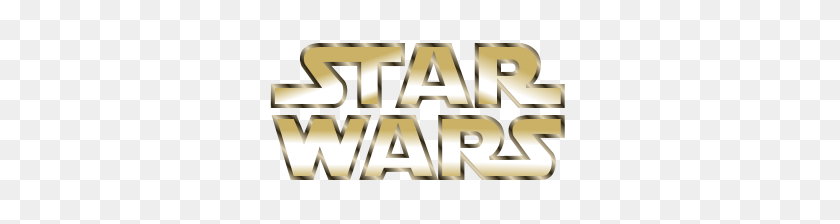 327x164 Star Wars Logo - Star Wars PNG