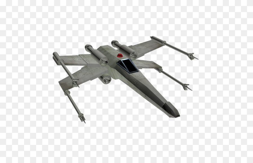 640x480 Star Wars Models Animation Christopher Walton - X Wing PNG