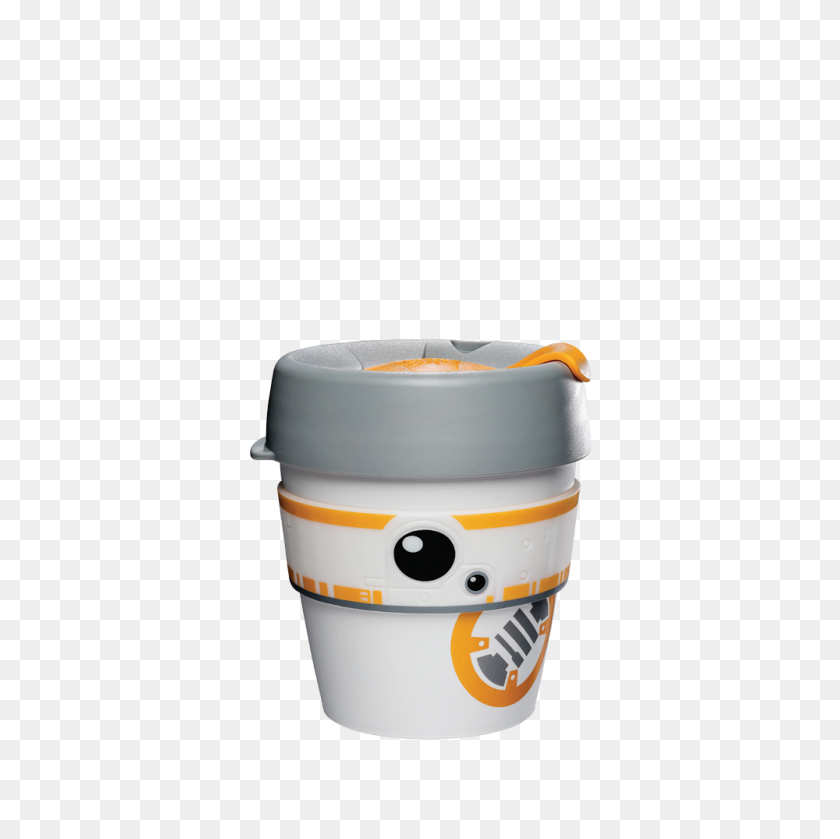 1000x1000 Star Wars Plastic Reusable Coffee Cup Keepcup - Bb8 PNG