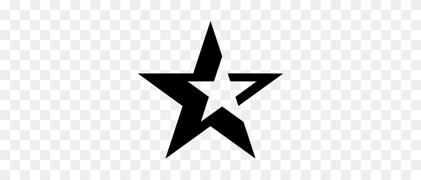 300x300 Etiqueta Engomada De La Estrella Dentro De Una Estrella - Etiqueta Engomada De La Estrella Png