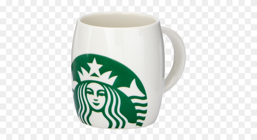 385x400 Starbucks Coffee New Logo Mug - Starbucks Coffee PNG