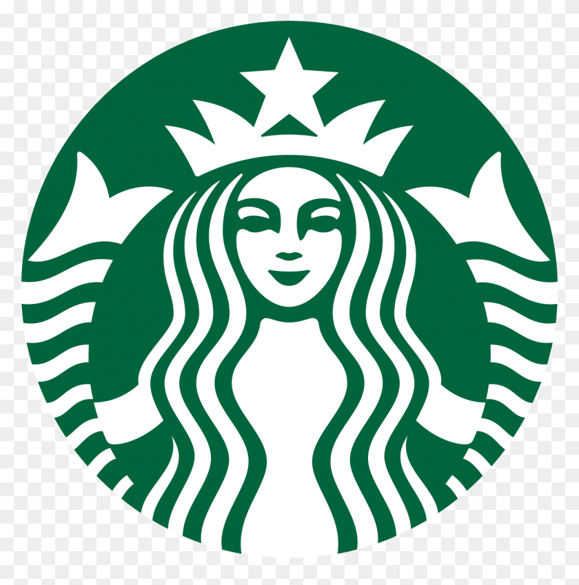1201x1215 Starbucks Coffee Starbuckslogo Logo Queen Frappuccinost - Starbucks Clipart
