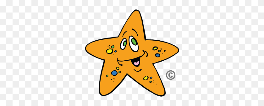 300x279 Starfish Clipart Pool Safety - Starfish Clipart PNG