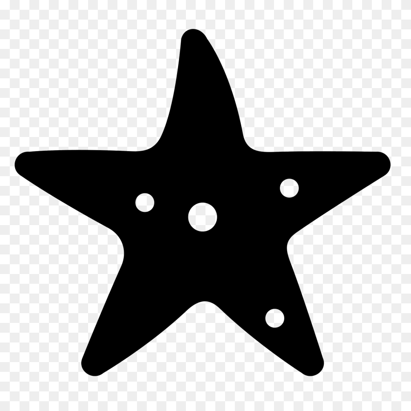 1600x1600 Icono De Estrella De Mar - Estrella De Mar Png