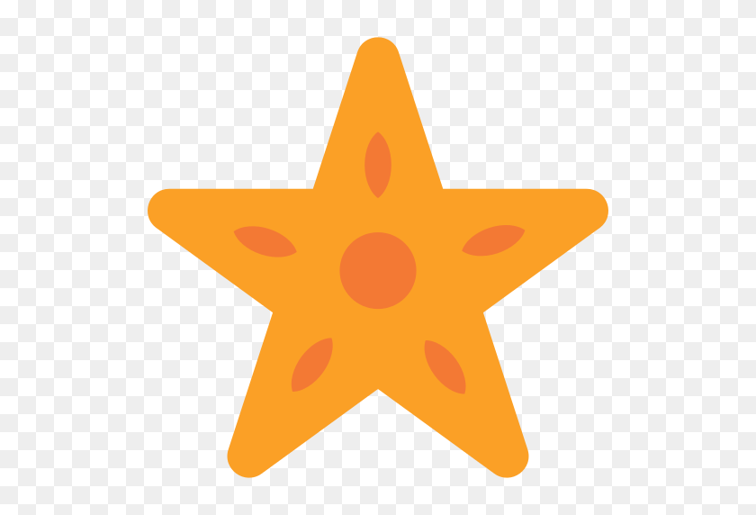 512x512 Значок Морская Звезда Png - Морская Звезда Png