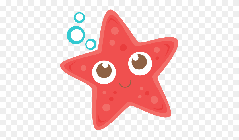432x432 Starfish Scrapbook Cute Clipart For Silhouette - Sea Star Clipart