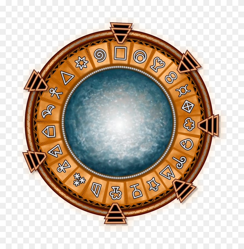 1230x1261 Stargate Symbols Tgs - Stargate PNG