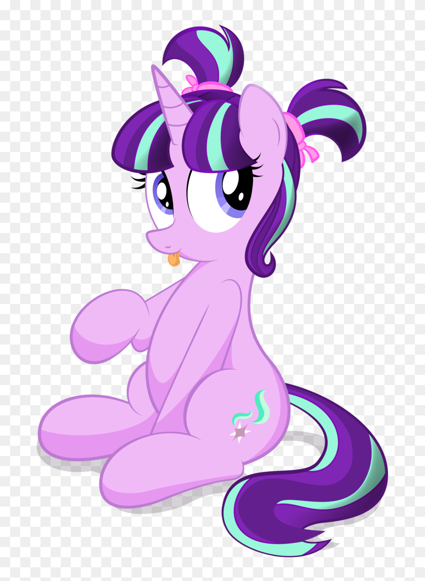 735x1087 Starlight Glimmer With Pigtails My Little Pony Friendship Is - My Little Pony Clip Art Free