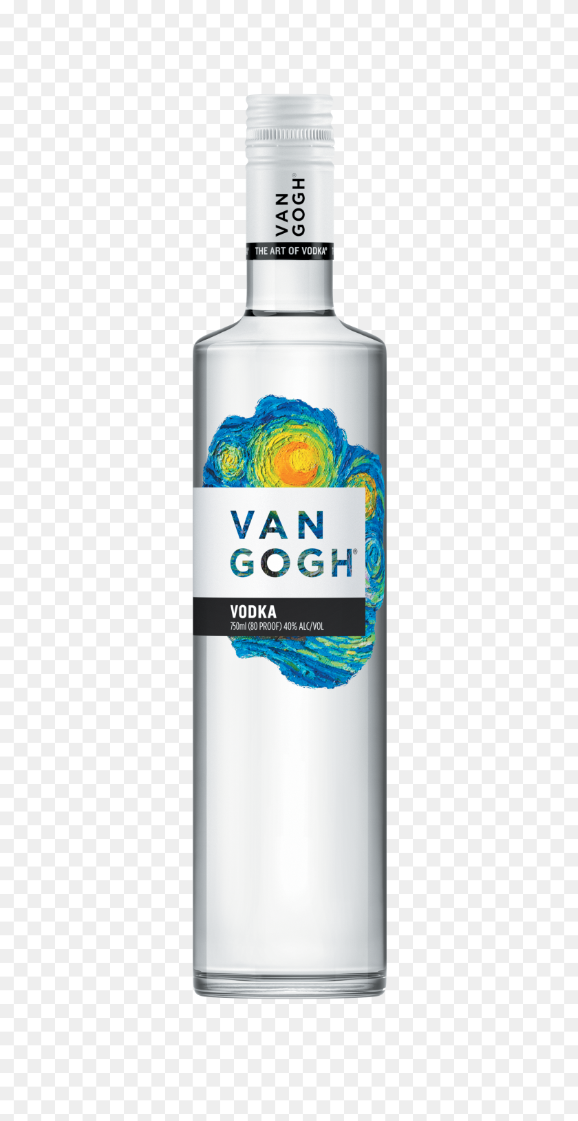 2136x4300 Starry Night Bottle Rgb Good Spirits News - Vodka Bottle PNG
